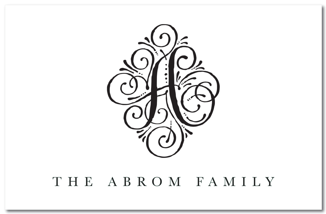 The Abrom Family Acrylic Tray