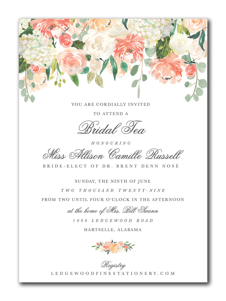 The Allison Bridal Shower Invitation