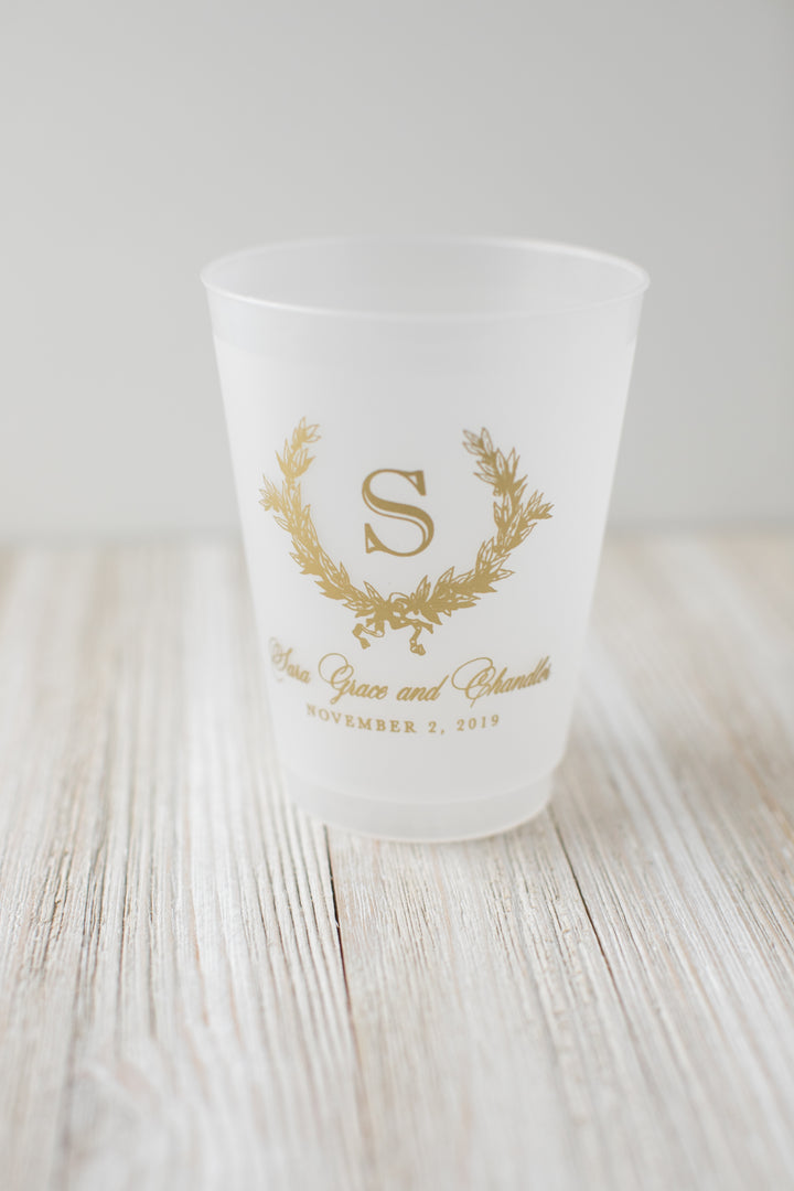 Ampersand Initial Shatterproof Cup
