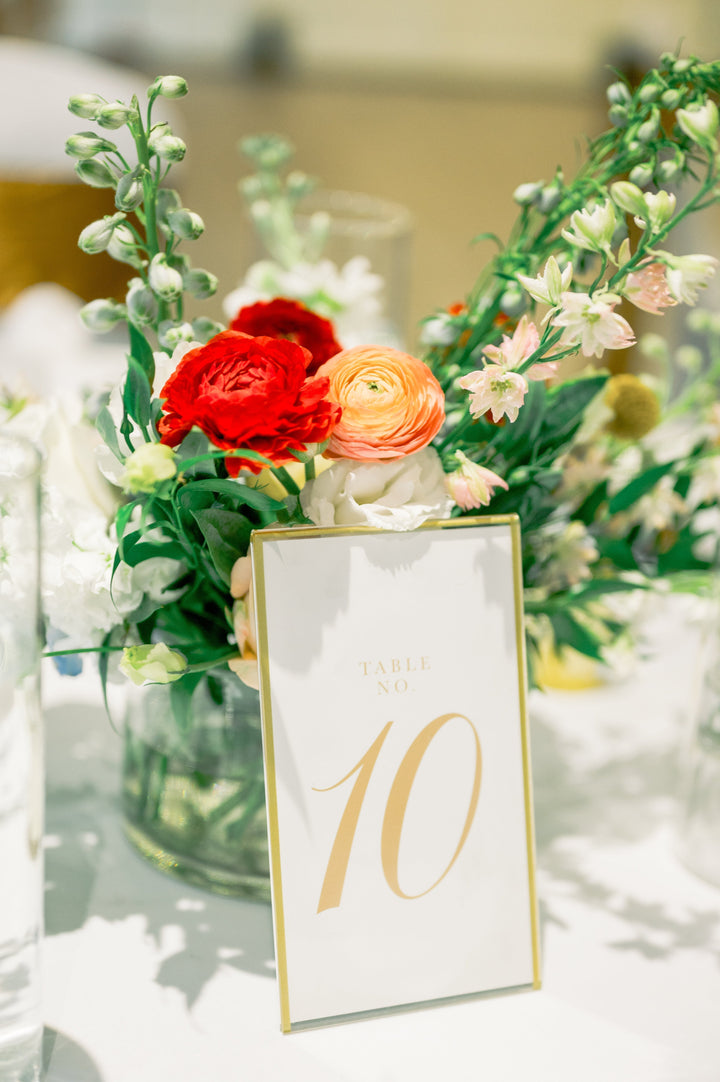 The Connie Table Number