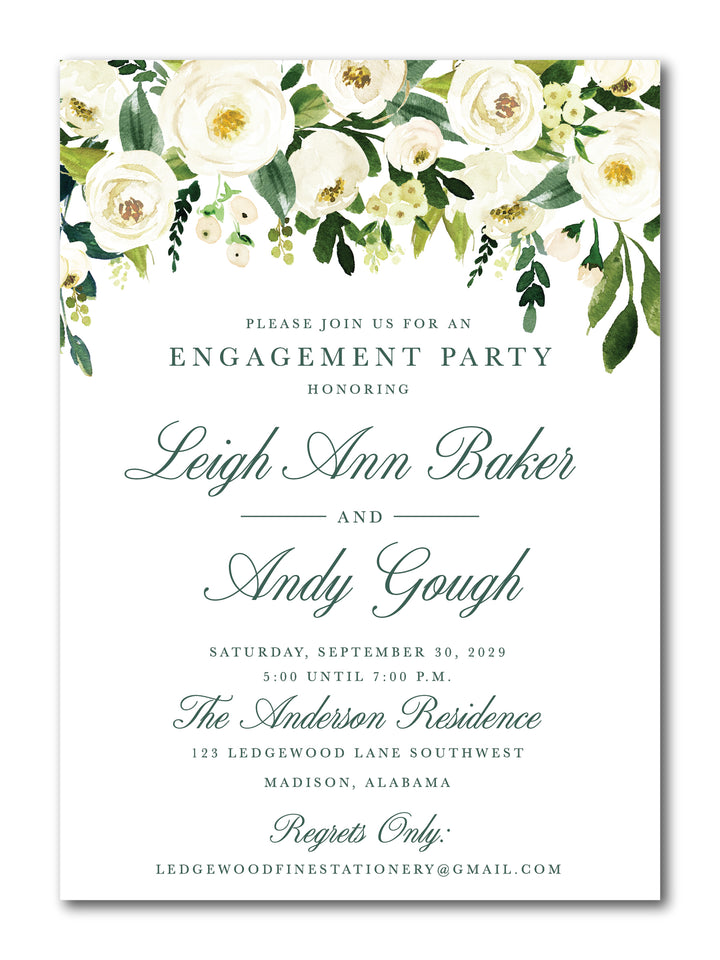 The Leigh Ann Engagement Party Invitation