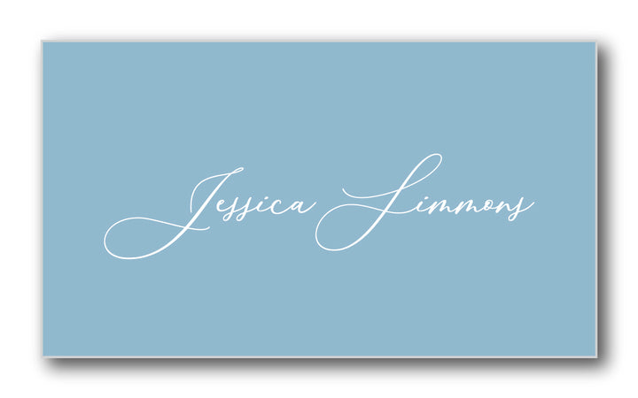 The Jessica Place Card