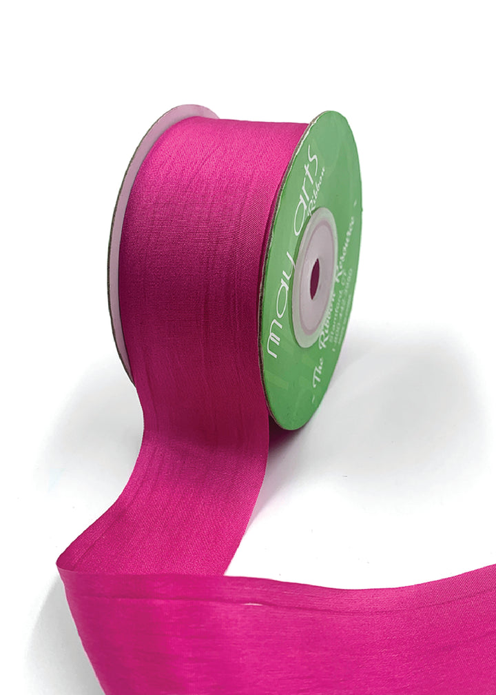 Fuschia Silk Ribbon
