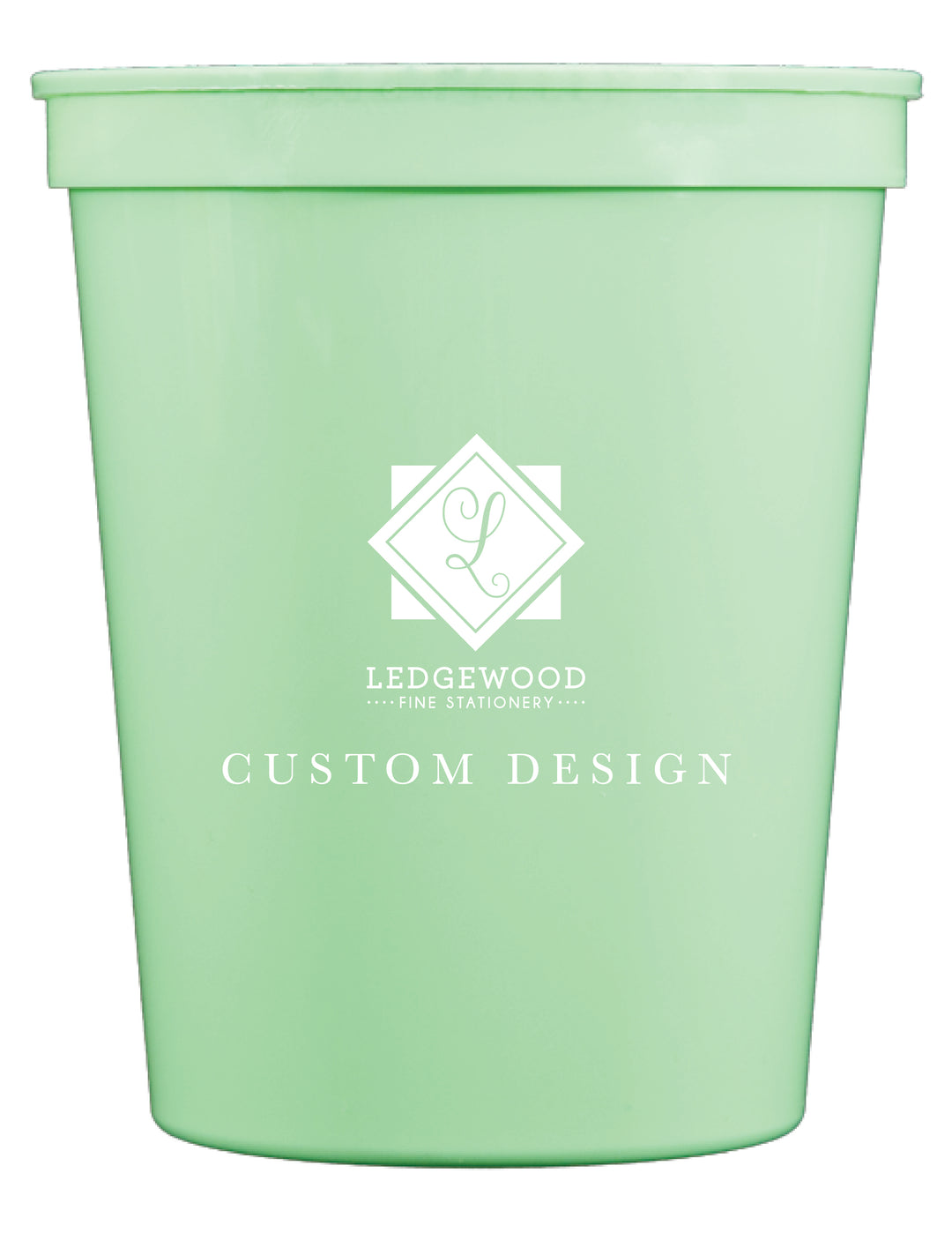 Mint Personalized Stadium Cup