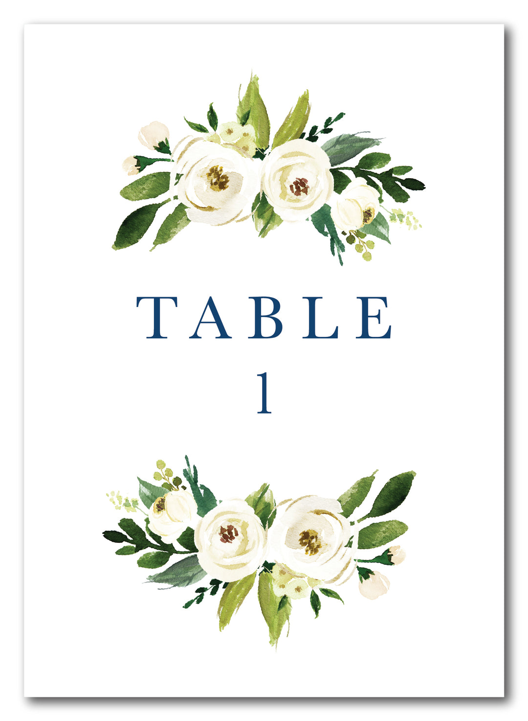 The Connie Table Number
