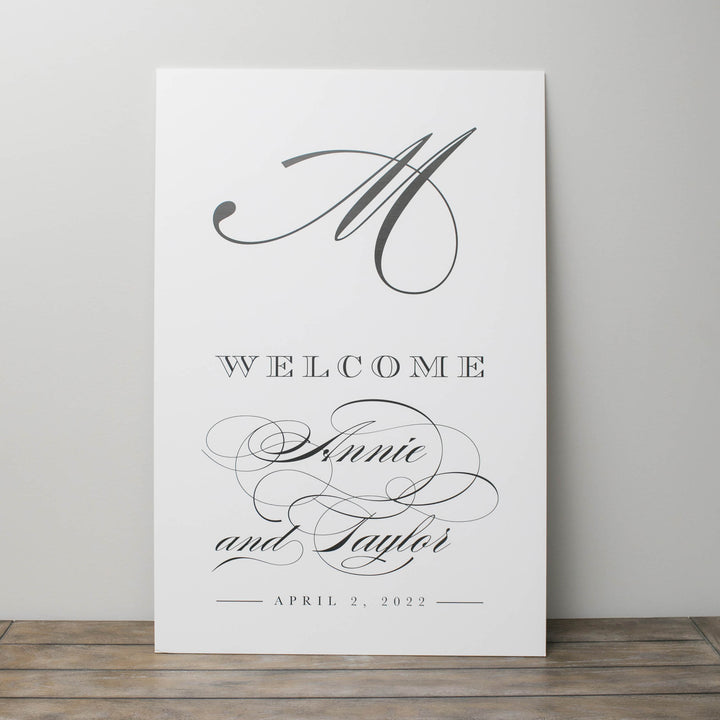 The Annie Welcome Sign