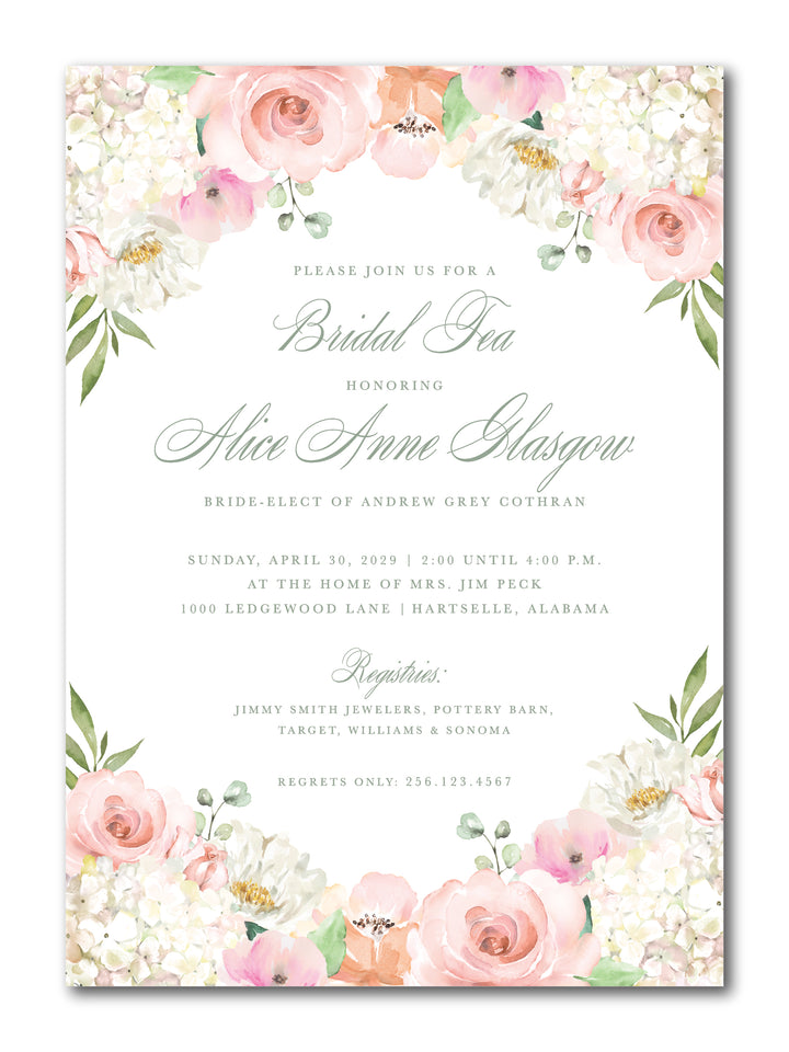 The Alice Anne Bridal Shower Invitation