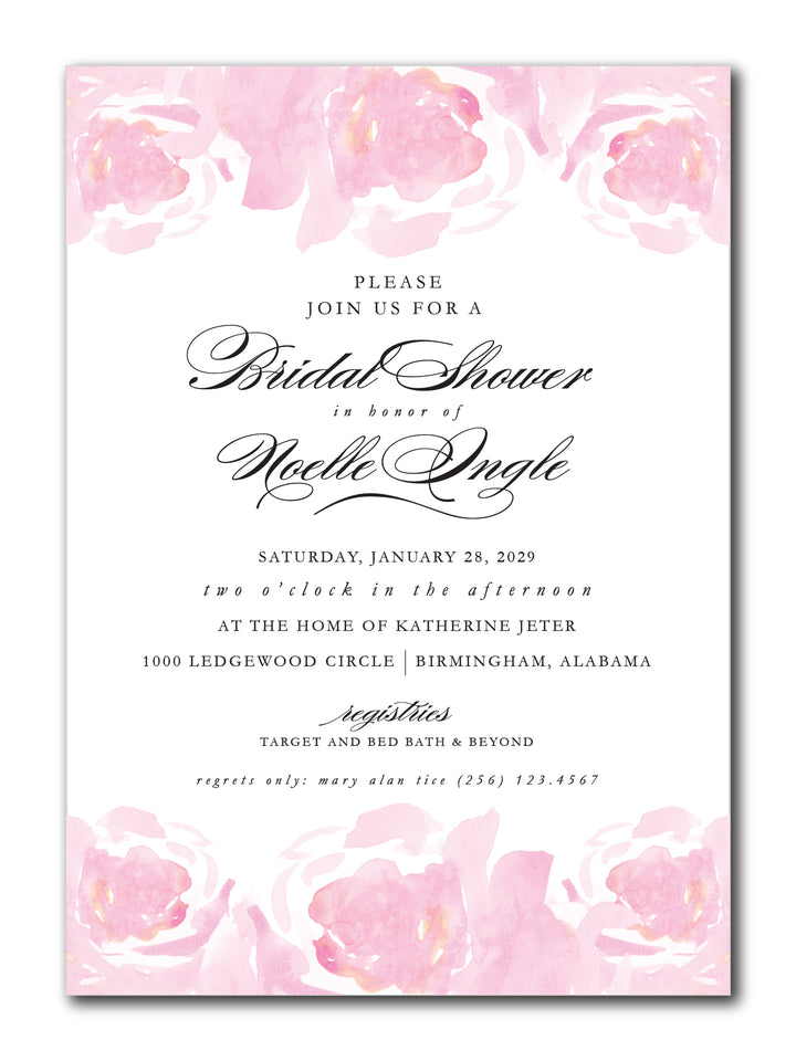 The Noelle Bridal Shower Invitation