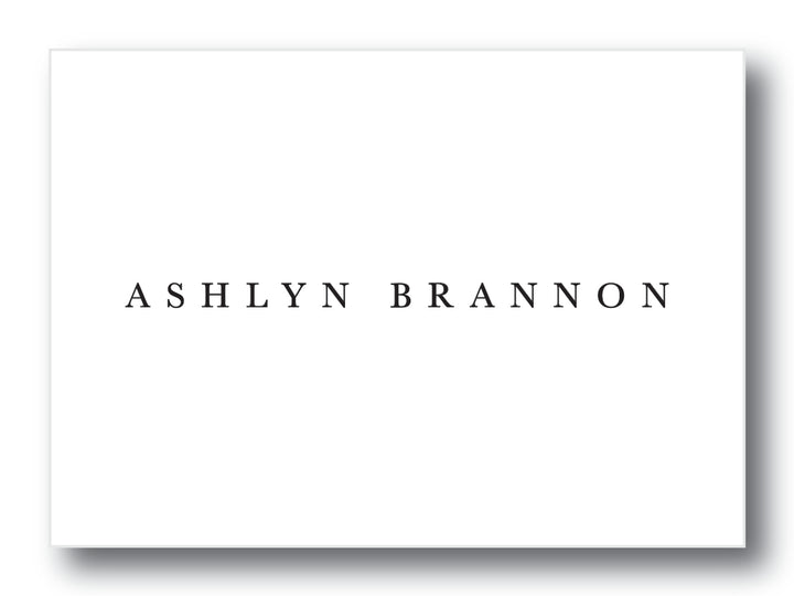 The Ashlyn Calling Card