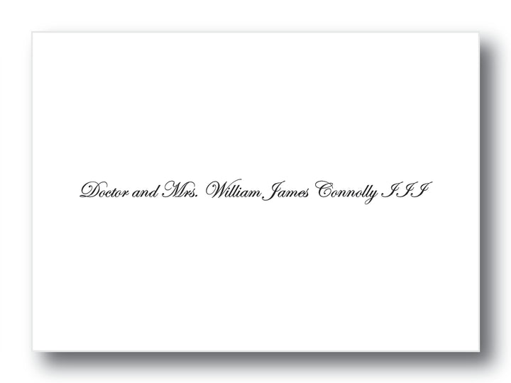 The William Calling Card