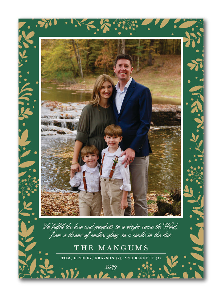 The Mangum Christmas Card