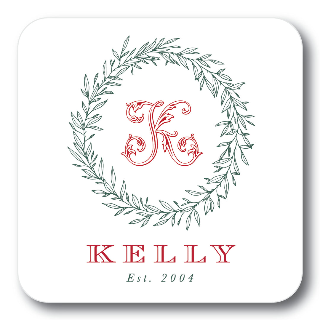The Kelly Christmas Coaster