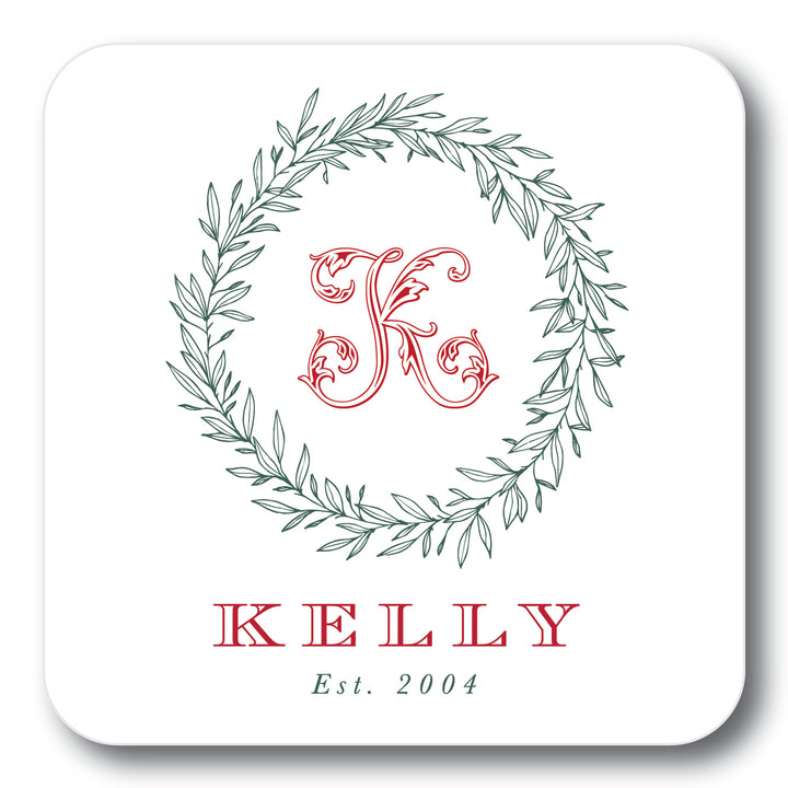 The Kelly Christmas Coaster