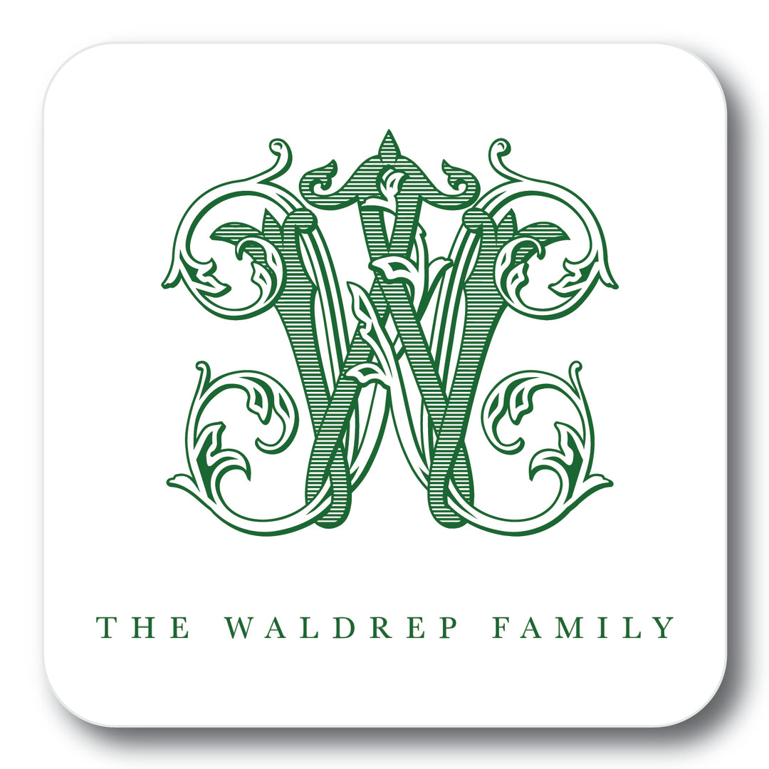 The Waldrep Family Christmas Coaster