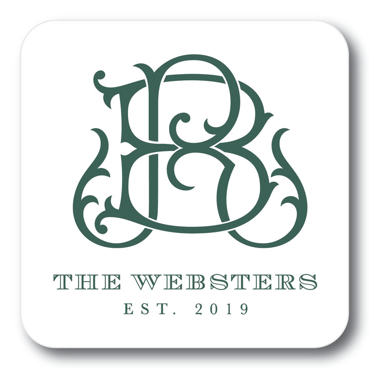 The Webster Christmas Coaster
