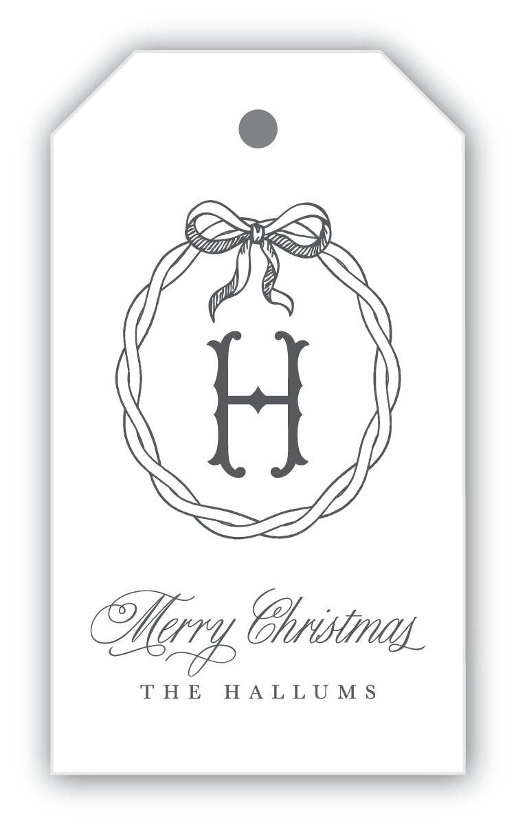 The Hallums Christmas Gift Tag