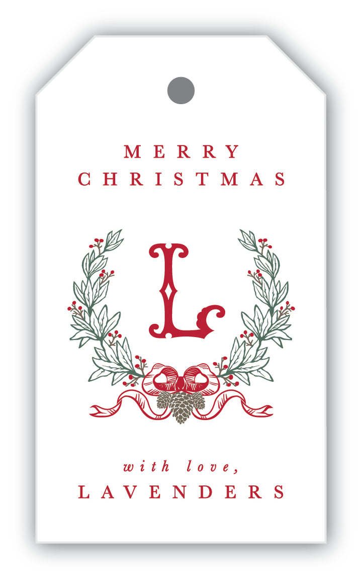 The Lavenders Christmas Gift Tag
