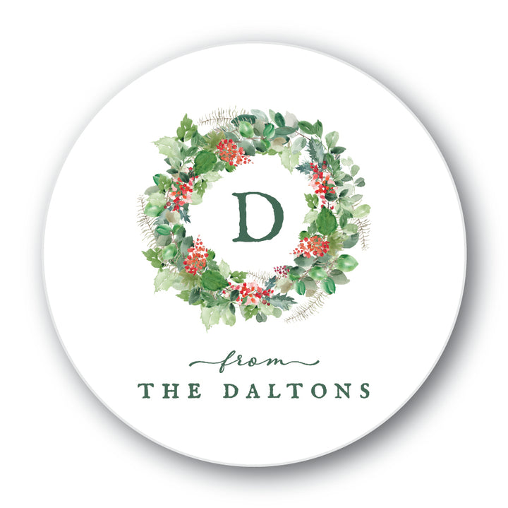 The Daltons Christmas Round Sticker