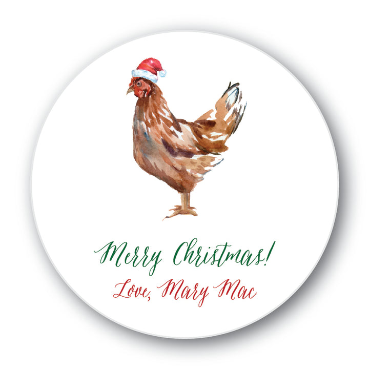 The Mary Mac Christmas Round Sticker