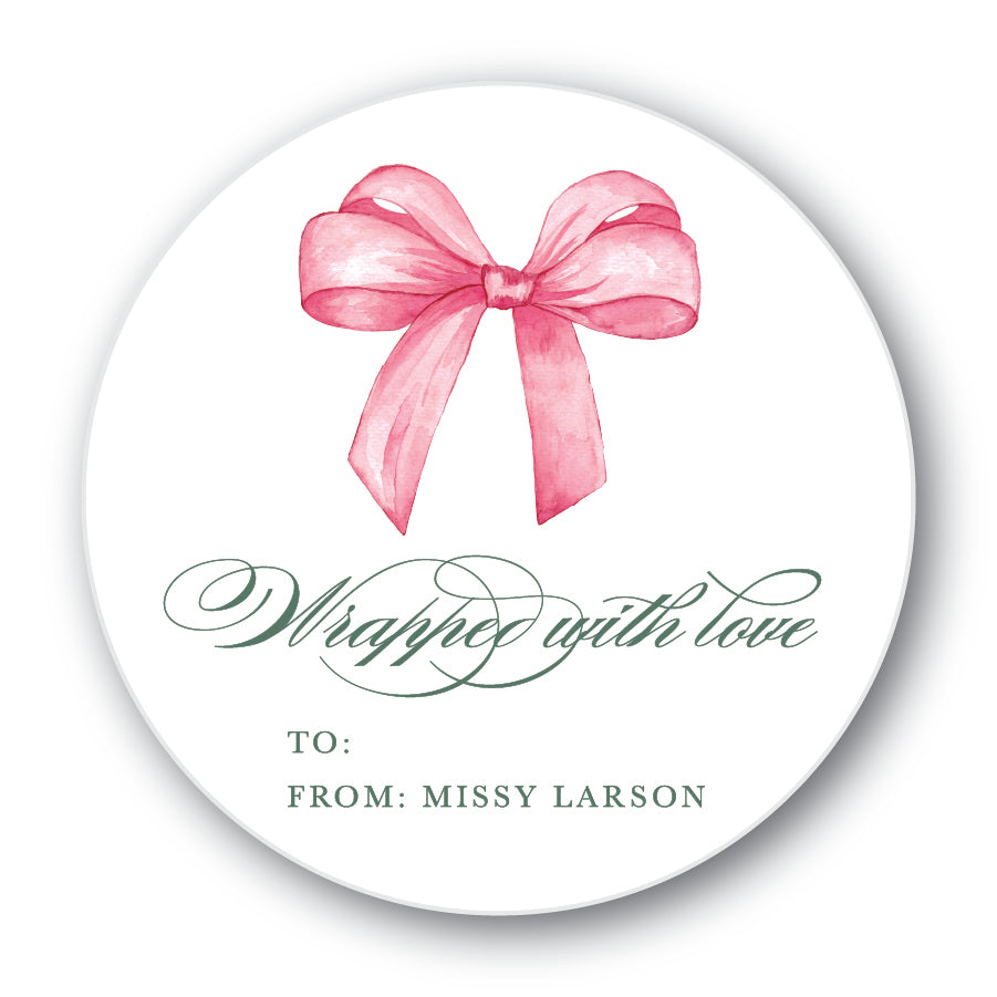 The Missy II Christmas Round Sticker