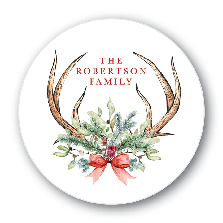 The Robertson Family Christmas Round Sticker