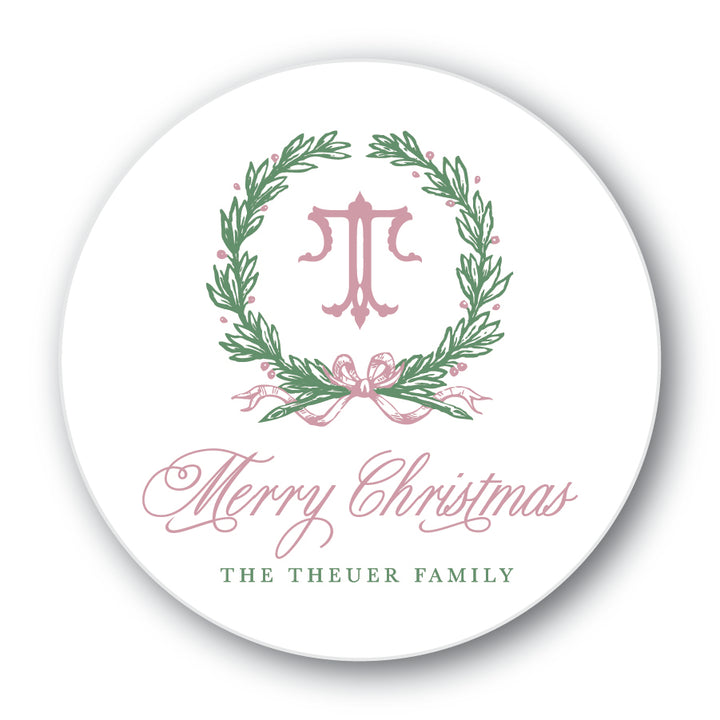 The Theuer Family Christmas Round Sticker
