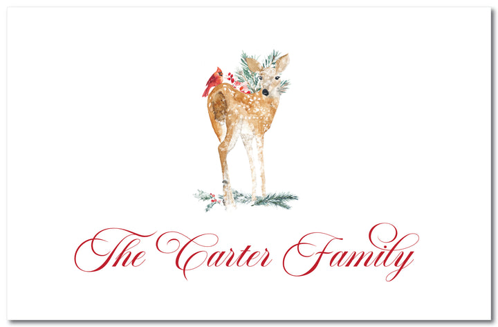The Carter Family Christmas Acrylic Tray