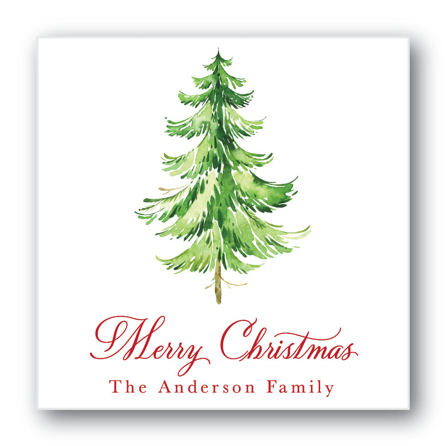 The Anderson Family Christmas Sticker