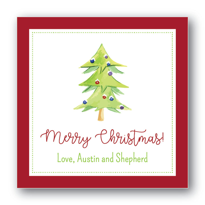 The Austin and Sheperd Christmas Sticker