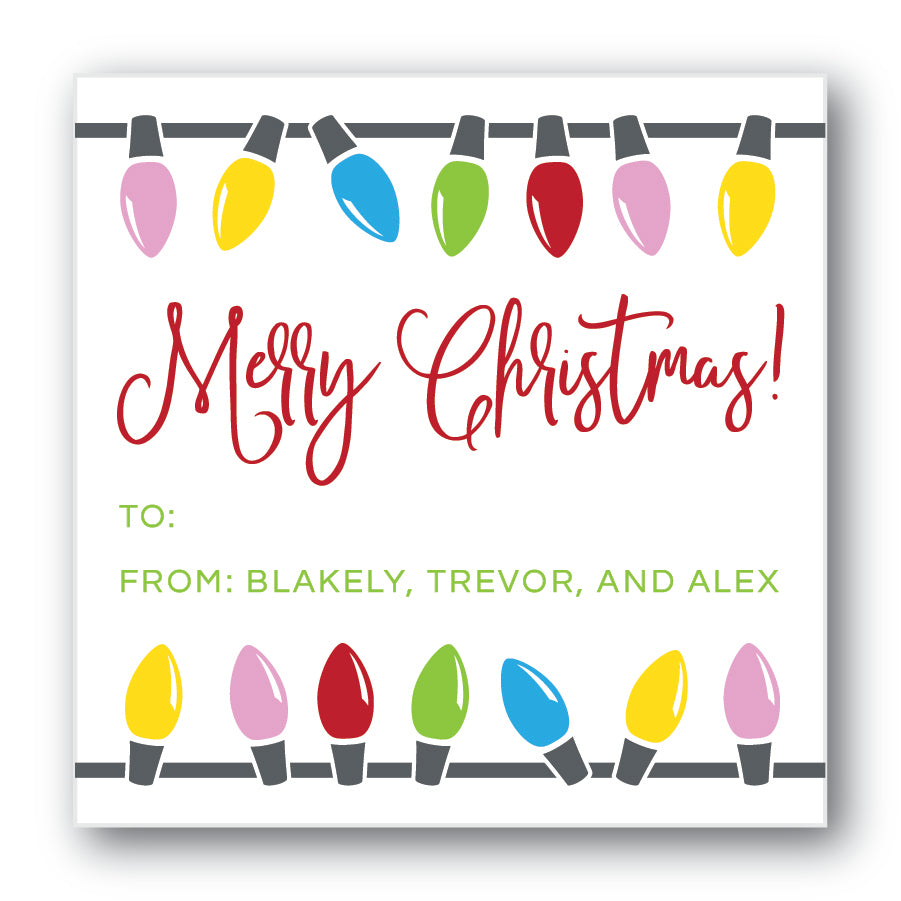 The Blakely, Trevor, and Alex Christmas Sticker