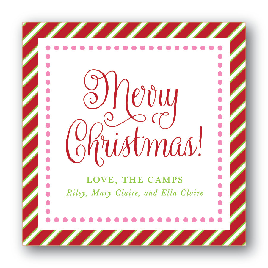 The Camps Christmas Sticker