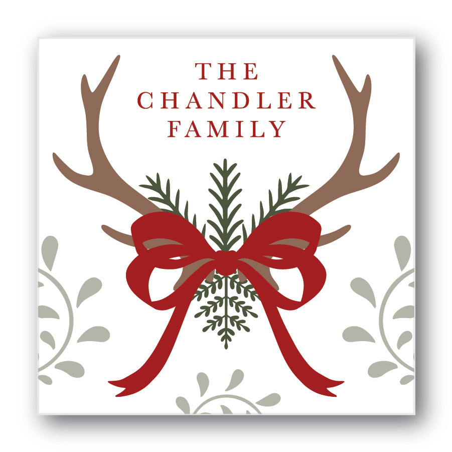 The Chandler Family Christmas Sticker