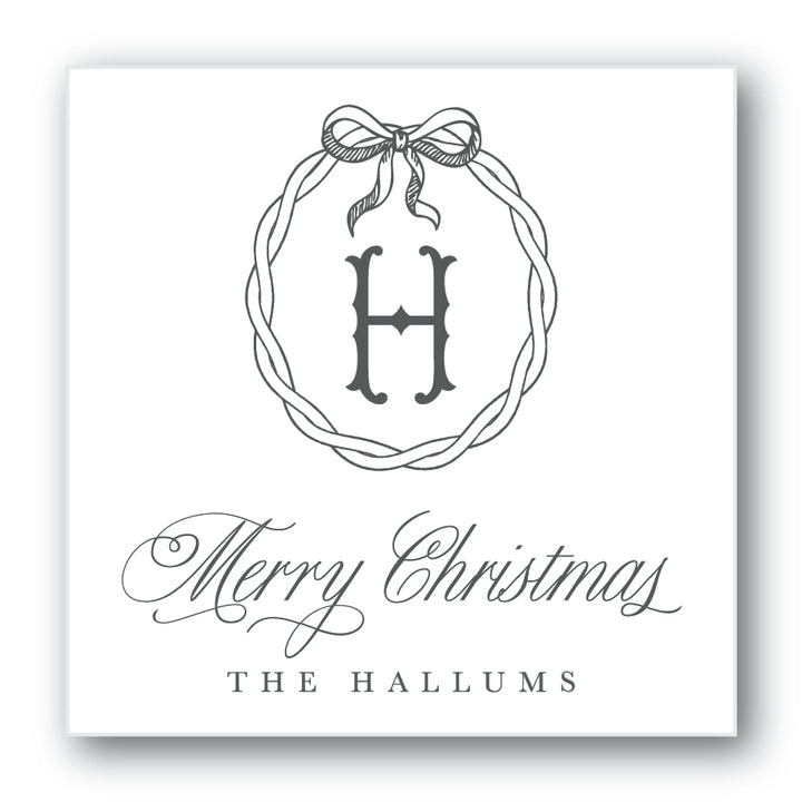 The Hallums Christmas Sticker
