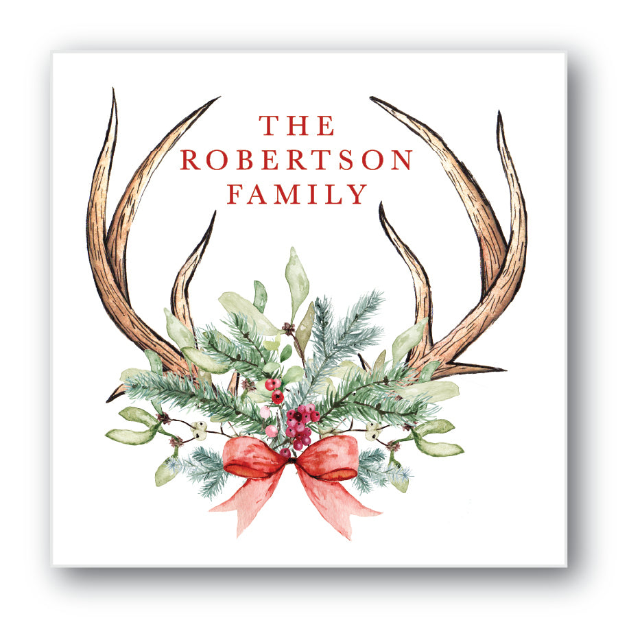 The Robertson Family Christmas Sticker
