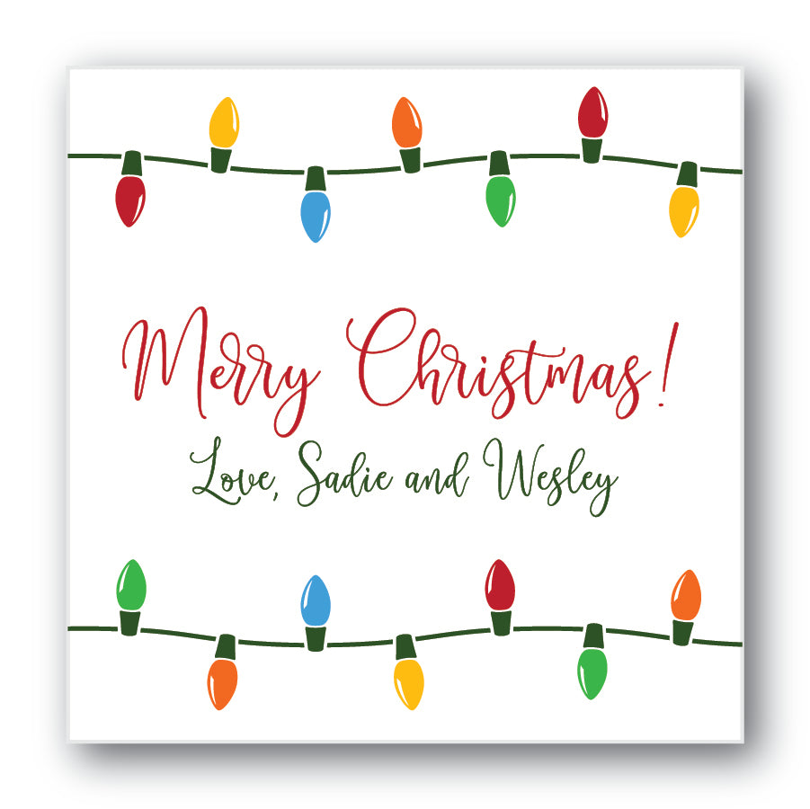 The Sadie and Wesley Christmas Sticker