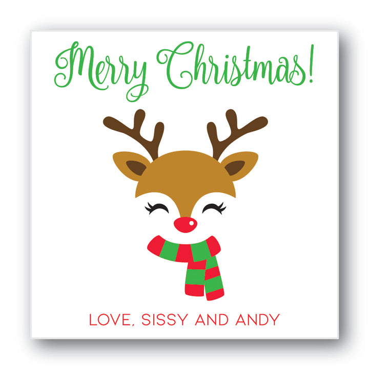The Sissy and Andy Christmas Sticker