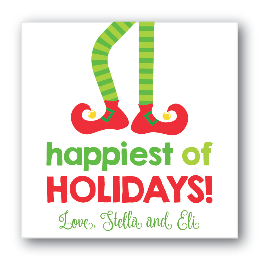 The Stella and Eli II Christmas Sticker