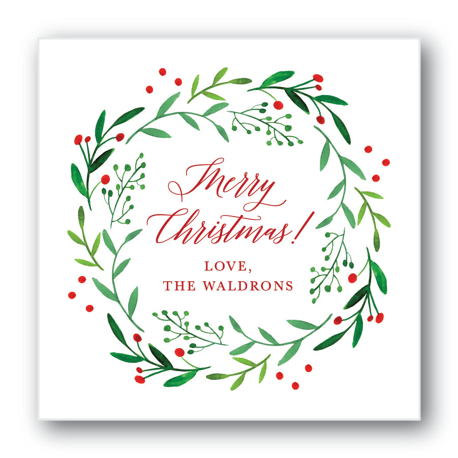 The Waldrons Christmas Sticker