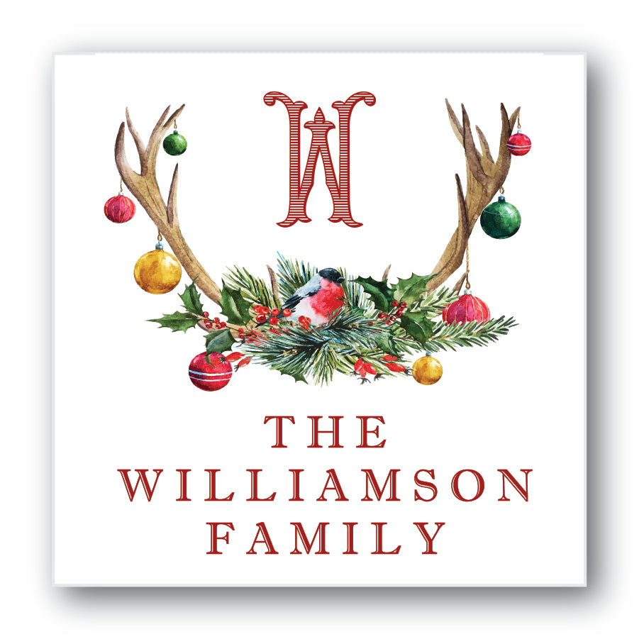 The Williamson Family Christmas Sticker