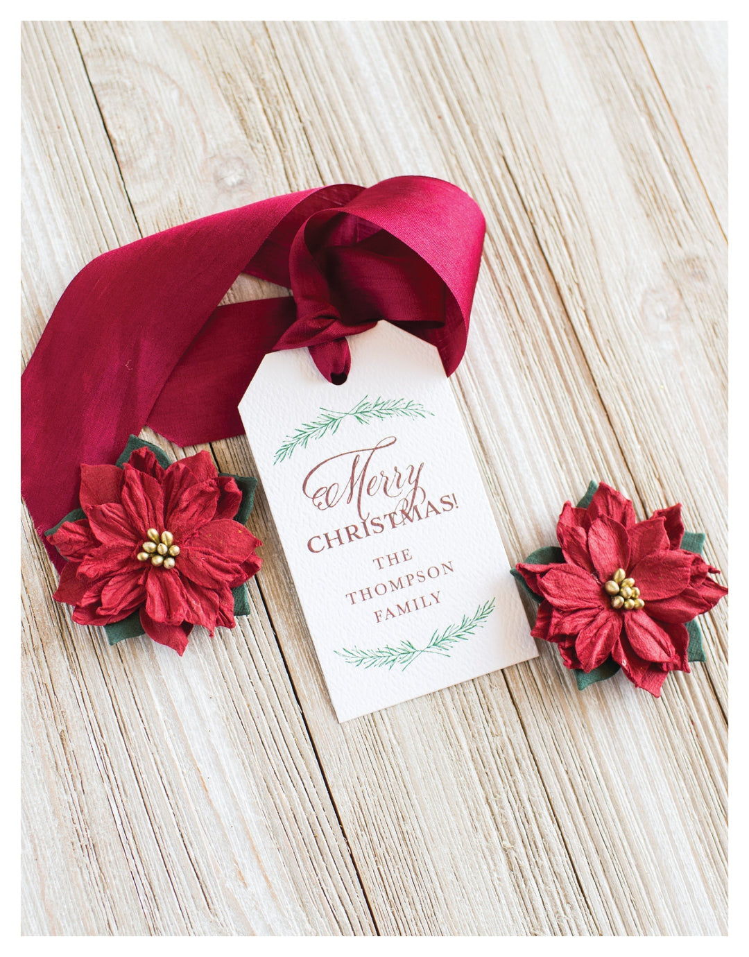 The Lacey Christmas Gift Tag