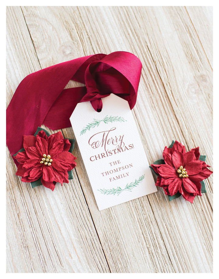 The Abigail Christmas Gift Tag
