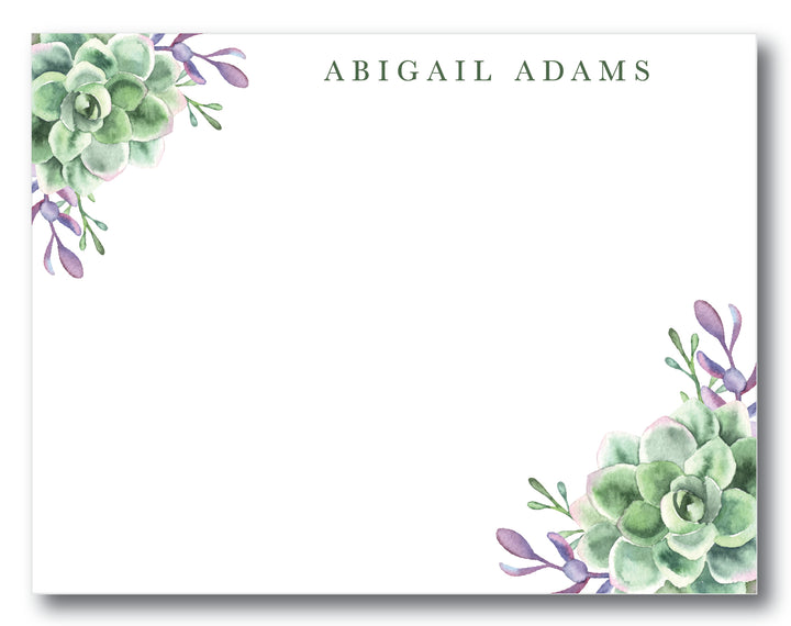 The Abigail Flat Note Card