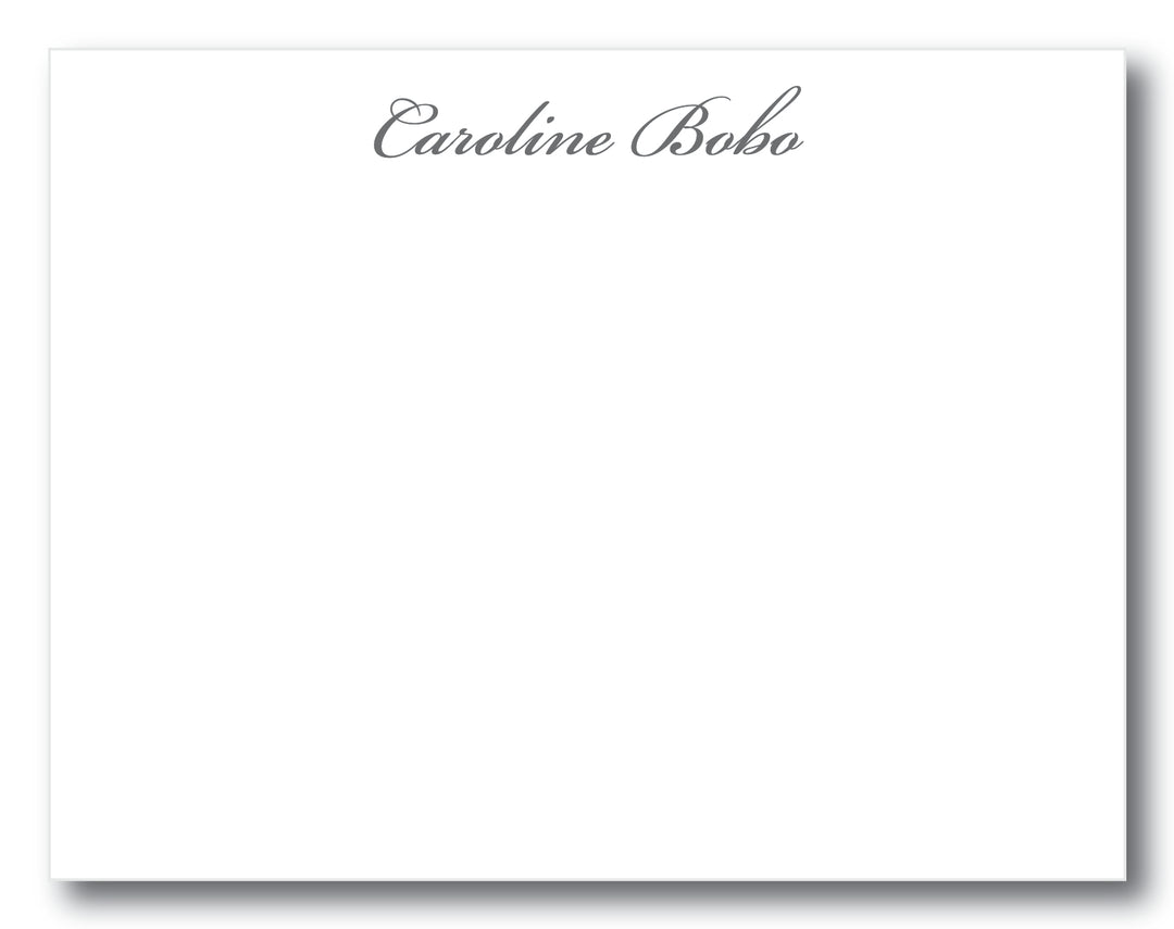The Caroline II Flat Note Card