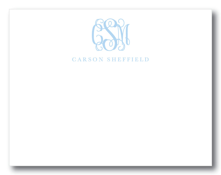 The Carson Flat Note Card
