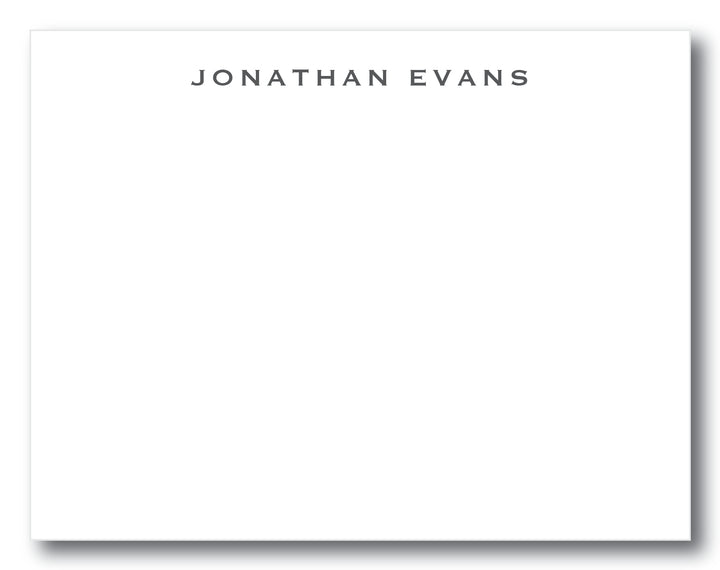 The Jonathan Flat Note Card