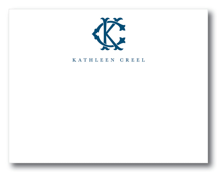 The Kathleen Flat Note Card