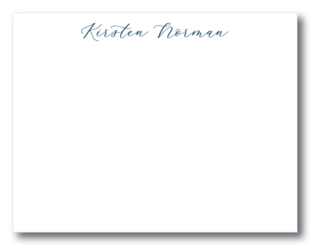 The Kristen II Family Flat Note Card