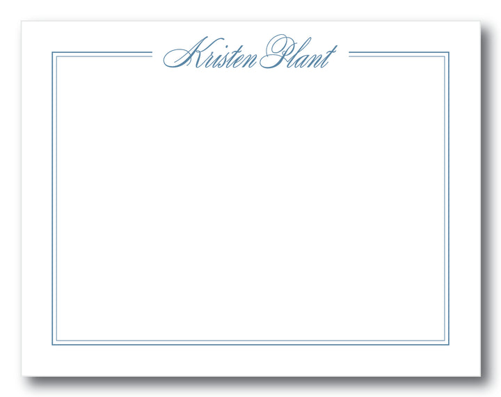 The Kristen Family Flat Note Card