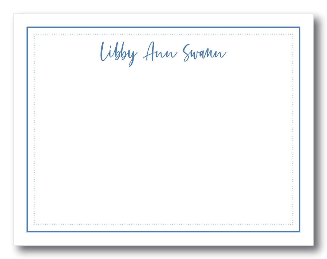 The Libby Ann II Flat Note Card
