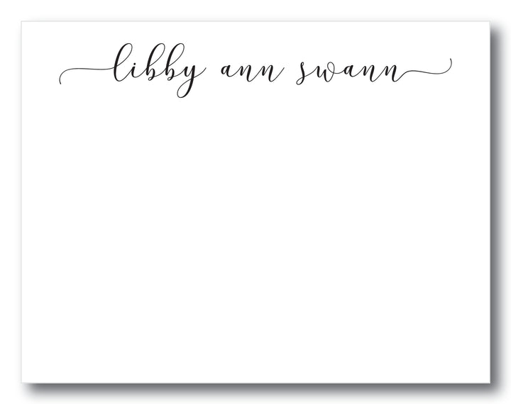 The Libby Ann Flat Note Card